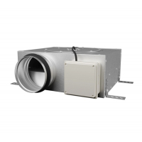 Вентилятор STELS 125 (D=125, V=320m3/h) центробежный канальный приточно-вытяжной, стальной