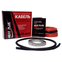 Кабель нагревательный 3100 Вт, Heat Plus (20вт*155м.п, двухжильный) S=17,3м2 - 20,7м2
