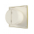 Вентилятор AURA 4С, золотой ( Gold ), малошумящий, обр.клапан (D=98, V=90m3/h. 25dB)