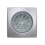 Вентилятор AURA 4С, серый металлик ( Gray metal ) (D=100, V=90m3/h, 25дБ), обр. клапан, малошумящий