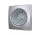 Вентилятор AURA 5С, серый металлик ( Gray metal )  (D=125, V=180m3/h, 30дБ), обр. клапан