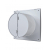 Вентилятор AURA 5С, серый металлик ( Gray metal )  (D=125, V=180m3/h, 30дБ), обр. клапан