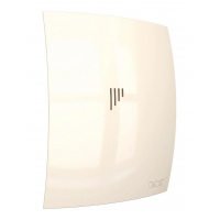 Вентилятор Бриз 4C / Breeze, слон.кость ( Ivory ), малошумящий, обр.клапан (D=98, V=90m3/h. 25dB)