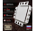 Вентиляционная решетка Plaster Air 170 х170 скрытого монтажа под покраску (без вентилятора), белая