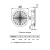 Решетка круглая 10RKU регулируемая Д=180мм с фланцем (d90-160mm)