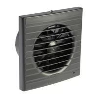 Вентилятор STILL 100СК,  gray metal (130 м3, 26 dB), обратный клапан, малошумный, вытяжной, Viento