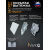 Решетка скрытого монтажа 237*237 - белый, малощум.вентилятор д.125 на ШП, обр.клапан