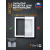 Решетка скрытого монтажа 237*237 - белый, малощум.вентилятор д.125 на ШП, обр.клапан