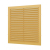 Решетка 2323С Beige (бежевая), вентиляционная с сеткой 235х235