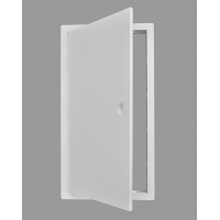 Люк-дверца 40*50 ДР (Ш*В,см), с ручкой, ревизионный, АБС -пластик, белый