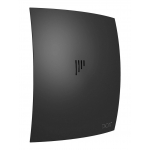 Вентилятор Бриз 4C / Breeze, матово-черный  ( Matt Black ), обр.клапан (D=98, V=90m3/h. 25dB)