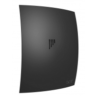 Вентилятор Бриз 4C / Breeze, матово-черный  ( Matt Black ), обр.клапан (D=98, V=90m3/h. 25dB)